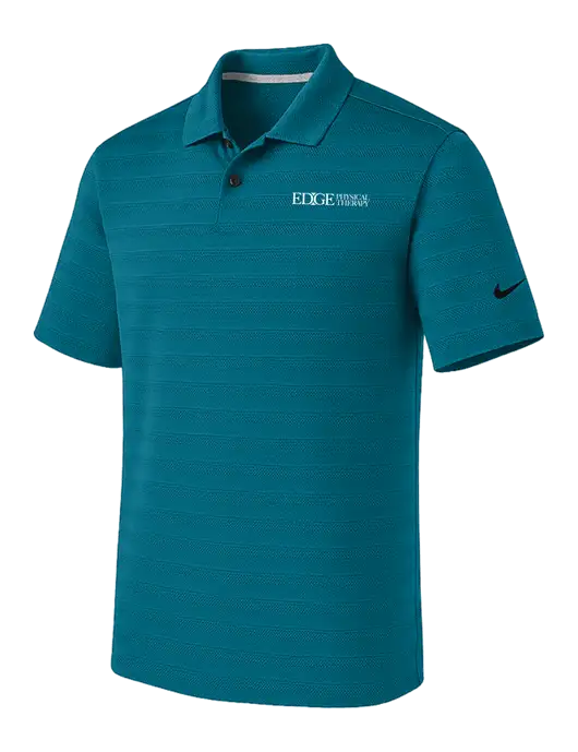 Nike Sapphire Blue Dri-FIT Vapor Jacquard Polo w/Edge Physical Therapy Logo