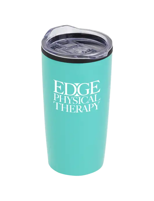 Olympus Teal 20 oz Tumbler w/Edge Physical Therapy Logo