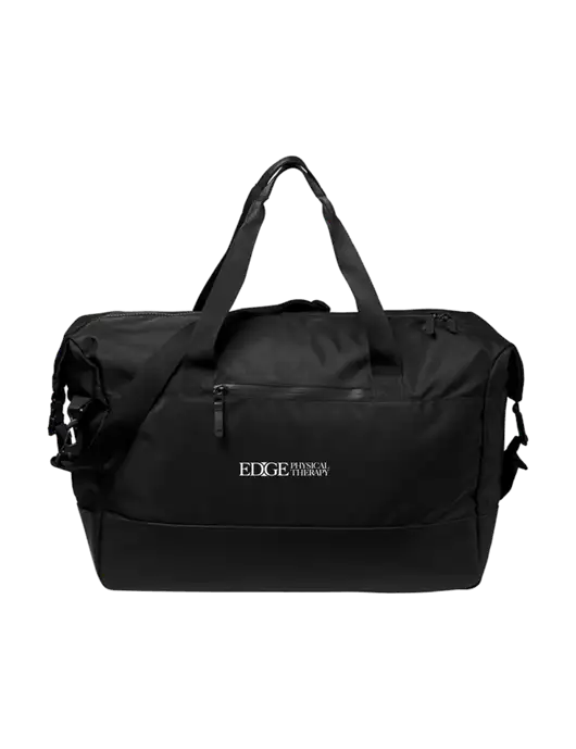 Mercer+Mettle Black Weekender Duffel w/Edge Physical Therapy Logo
