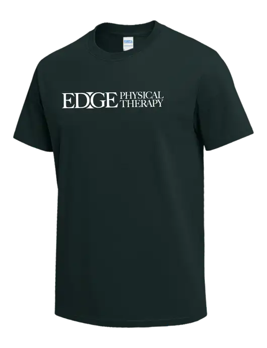 Dark Green Heavyweight 6.1 oz T-Shirt w/Edge Physical Therapy Logo