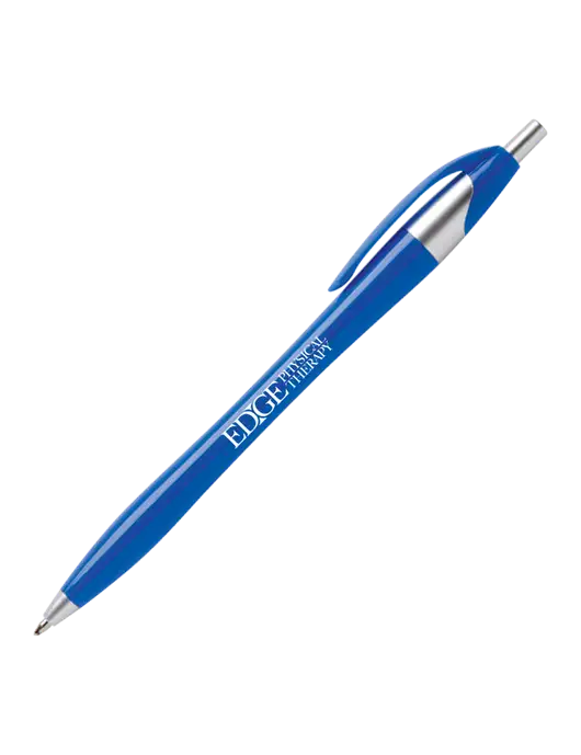 Novella Royal Platinum Pen - Blue Ink w/Edge Physical Therapy Logo