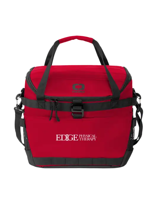 OGIO Red Sprint 24-Pack Cooler w/Edge Physical Therapy Logo