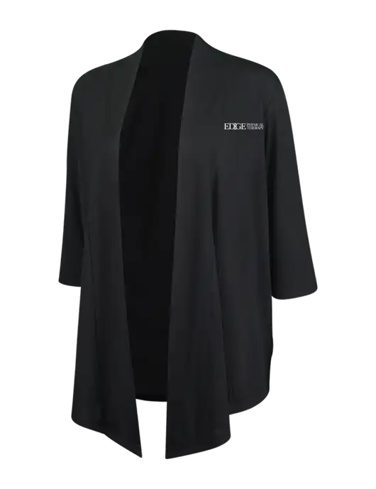 Black Womens Concept Shrug w/Edge Physical Therapy Logo