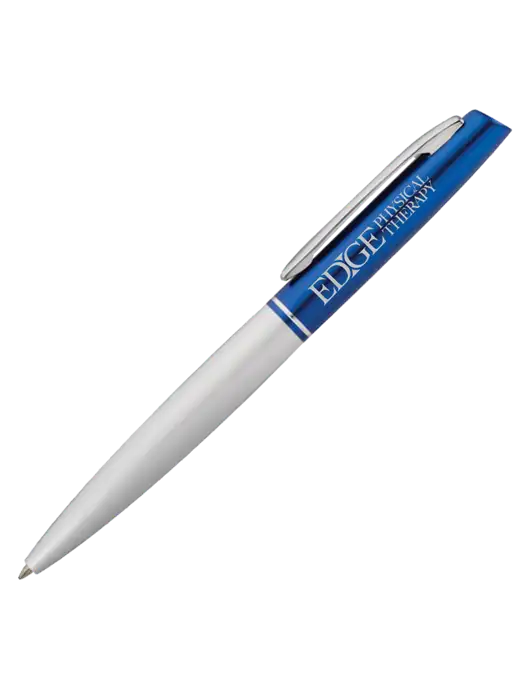 Hamlin Blue Ballpoint - Blue Ink w/Edge Physical Therapy Logo