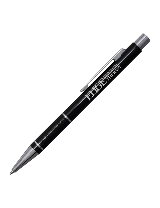 St George Black Pen - Blue Ink w/Edge Physical Therapy Logo