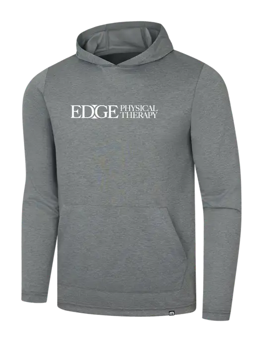 TravisMathew Dark Grey Heather Coveside Hoodie w/Edge Physical Therapy Logo