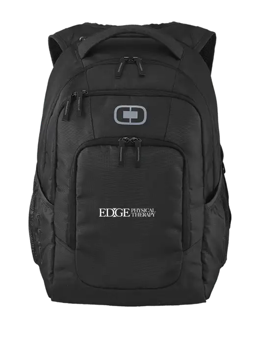 OGIO Black Logan Laptop Backpack
 w/Edge Physical Therapy Logo