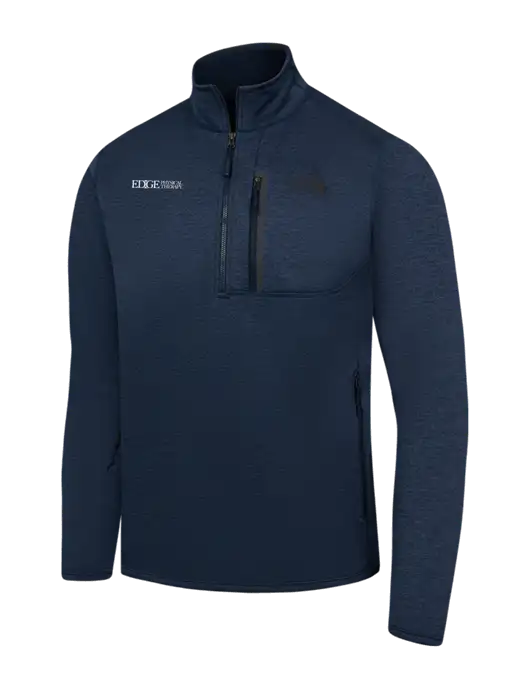 The North Face Navy Heather Skyline 1/2-Zip Fleece w/Edge Physical Therapy Logo