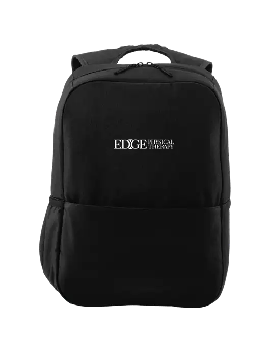 Access Square Laptop Black Backpack w/Edge Physical Therapy Logo