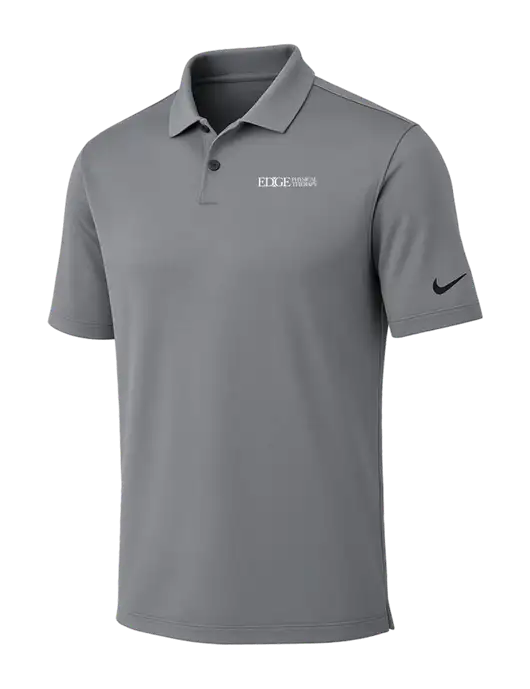 Nike Medium Grey Dri-FIT Vapor Polo w/Edge Physical Therapy Logo