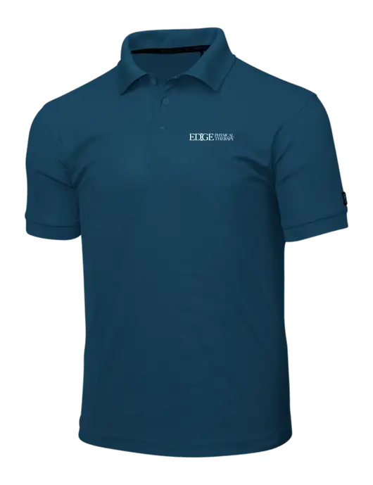 OGIO Light Navy Caliber 2.0 Polo w/Edge Physical Therapy Logo