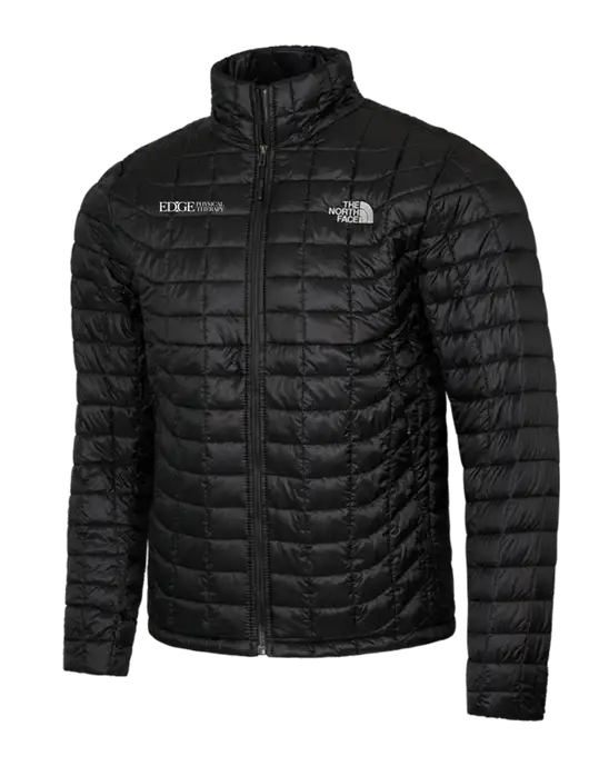 North Face Black ThermoBall Trekker Jacket w/Edge Physical Therapy Logo
