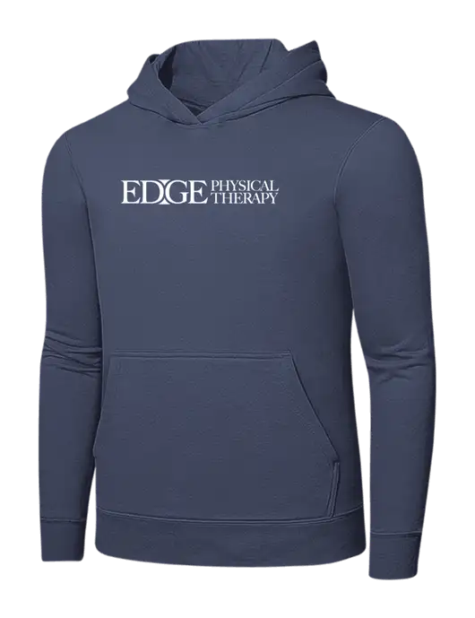Steel Blue 7.8. oz Ring Spun Hooded Sweatshirt w/Edge Physical Therapy Logo