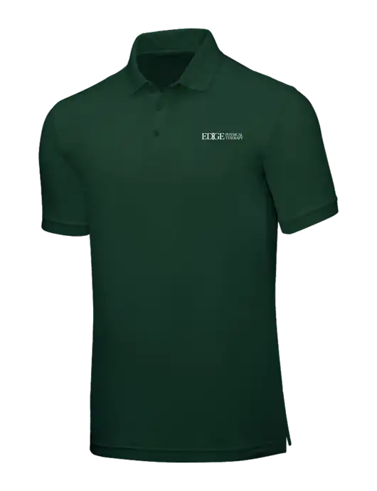 Dark Green Core Classic Pique w/Edge Physical Therapy Logo