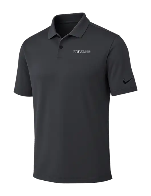 Nike Dark Grey Dri-FIT Vapor Polo w/Edge Physical Therapy Logo