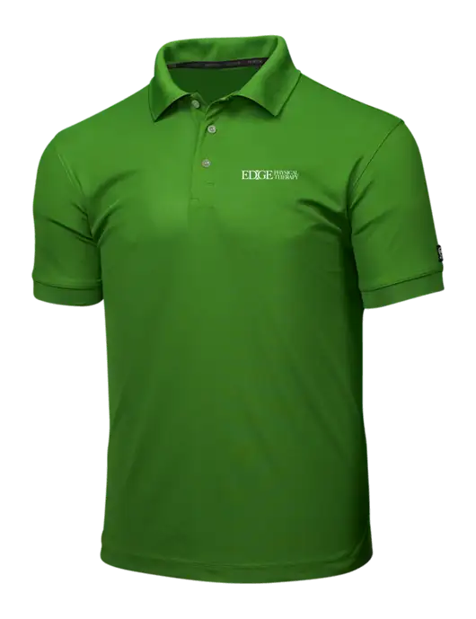 OGIO Dark Kelly Green Caliber 2.0 Polo w/Edge Physical Therapy Logo