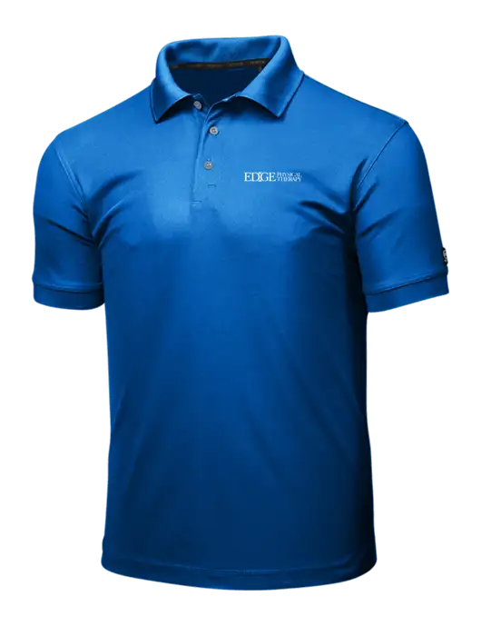 OGIO Royal Blue Caliber 2.0 Polo w/Edge Physical Therapy Logo