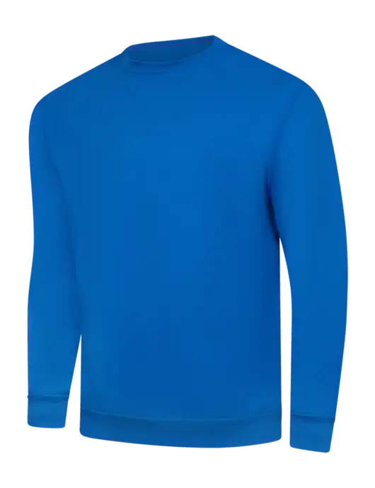 True Royal 9 oz 50/50 Cotton/Poly Crew Sweatshirt w/Edge Physical Therapy Logo