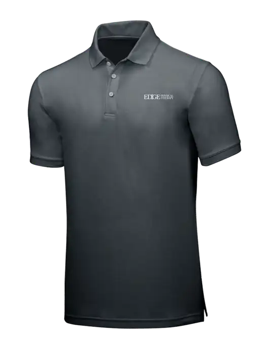 Dark Grey Core Classic Pique w/Edge Physical Therapy Logo