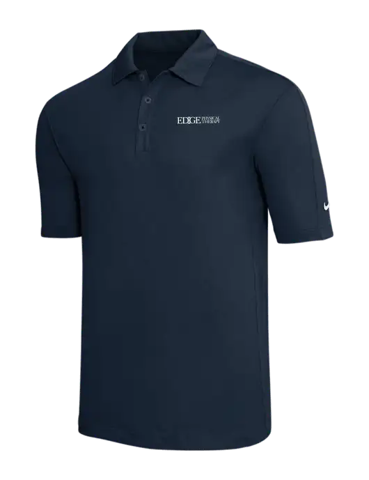 Nike Navy Tech Sport Dri-FIT Polo w/Edge Physical Therapy Logo