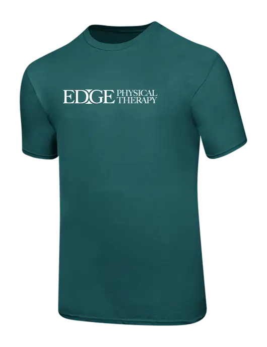 Ring Spun Dark Teal 4.5 oz T-Shirt w/Edge Physical Therapy Logo