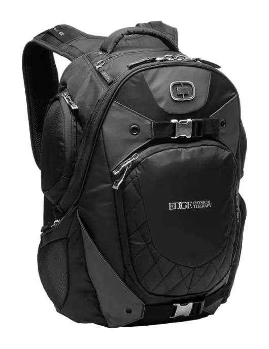 OGIO Black Squadron Pack w/Edge Physical Therapy Logo