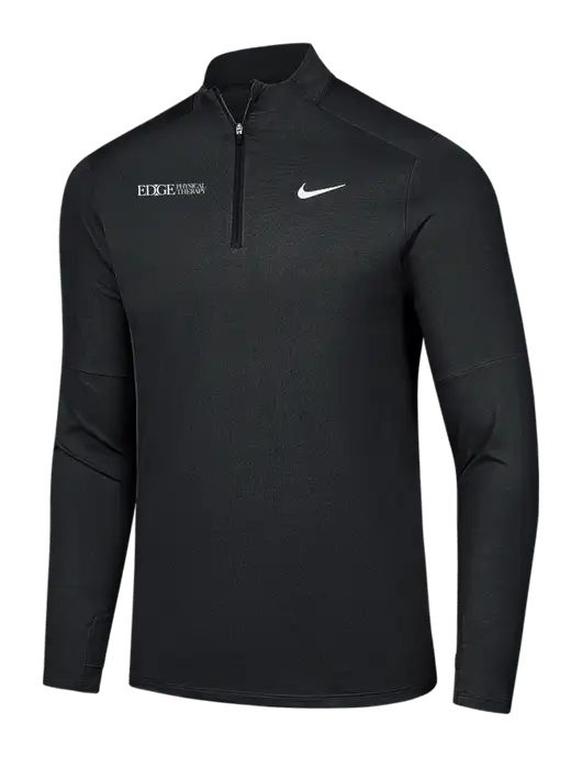 Nike Black Dri-FIT Element 1/2-Zip Pullover w/Edge Physical Therapy Logo