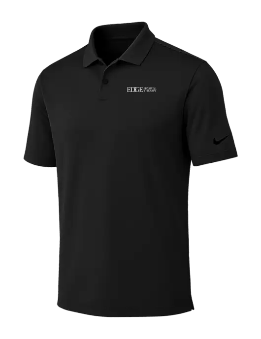 Nike Black Dri-FIT Vapor Polo w/Edge Physical Therapy Logo