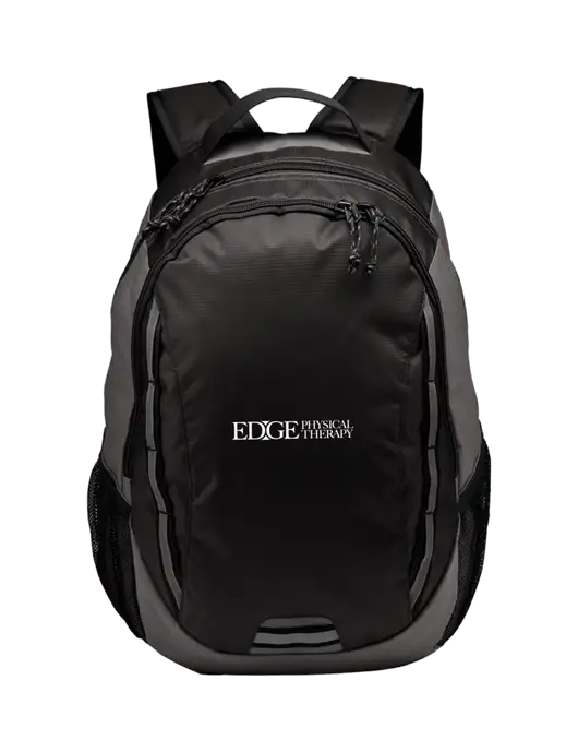 Ridge Charcoal/Dark Charcoal Laptop Backpack w/Edge Physical Therapy Logo