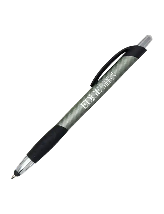 Sunray Gunmetal Stylus Pen w/Edge Physical Therapy Logo