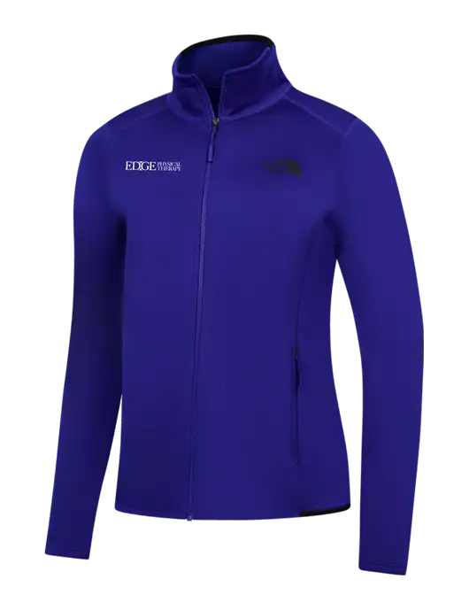 The North Face Womens Dark Royal Skyline Full-Zip Fleece Jacket w/Edge Physical Therapy Logo