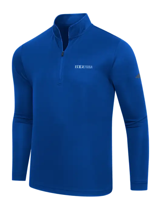 Adidas Royal Lightweight Quarter Zip Pullover w/Edge Physical Therapy Logo