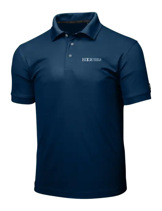 OGIO Navy Caliber 2.0 Polo w/Edge Physical Therapy Logo