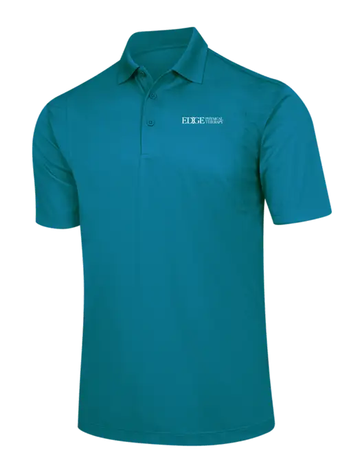 Dark Sapphire Micropique Sport-Wick Polo w/Edge Physical Therapy Logo