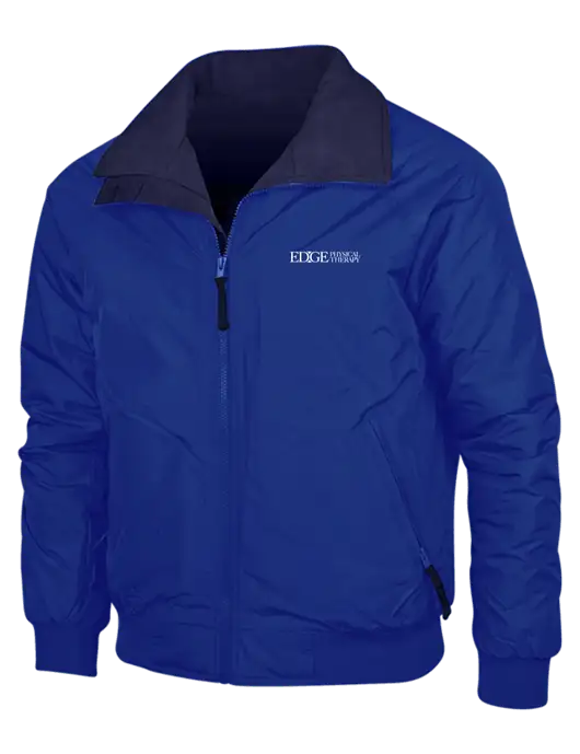 Dark Royal/Navy Classic Challenger Jacket w/Edge Physical Therapy Logo