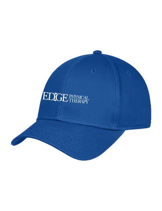 Royal Structured Cap Hook & Loop w/Edge Physical Therapy Logo