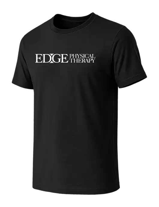 BELLA+CANVAS Black CVC Short Sleeve Tee w/Edge Physical Therapy Logo