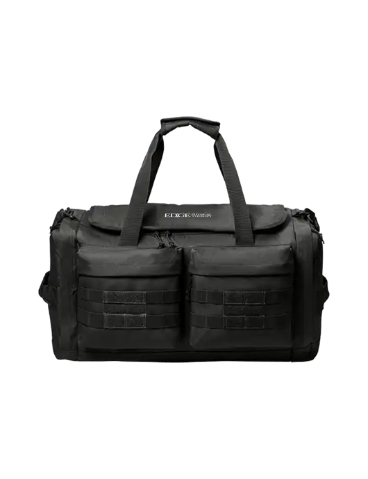 CornerStone Black Tactical Duffel w/Edge Physical Therapy Logo