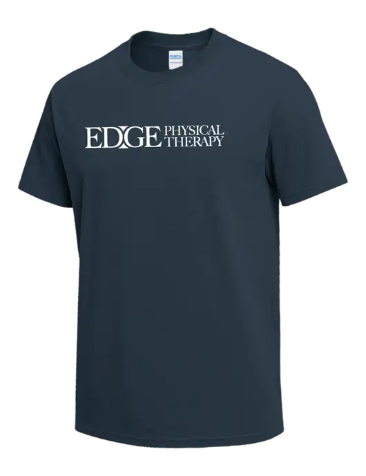 Dark Slate Blue Heavyweight 6.1 oz T-Shirt w/Edge Physical Therapy Logo