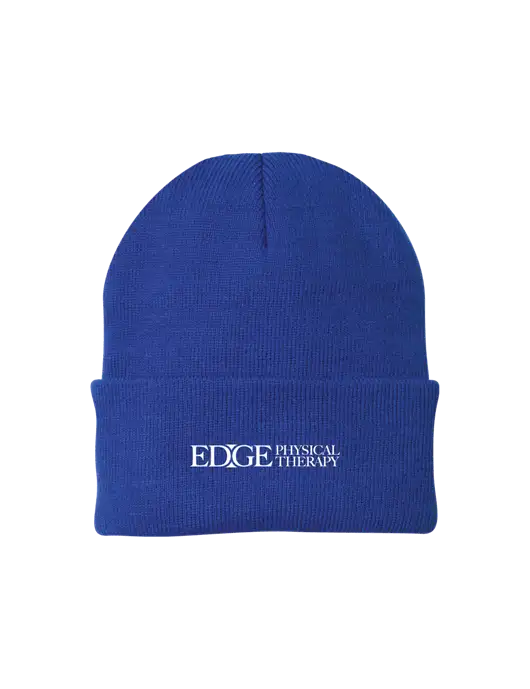 Royal Knit Cap w/Edge Physical Therapy Logo