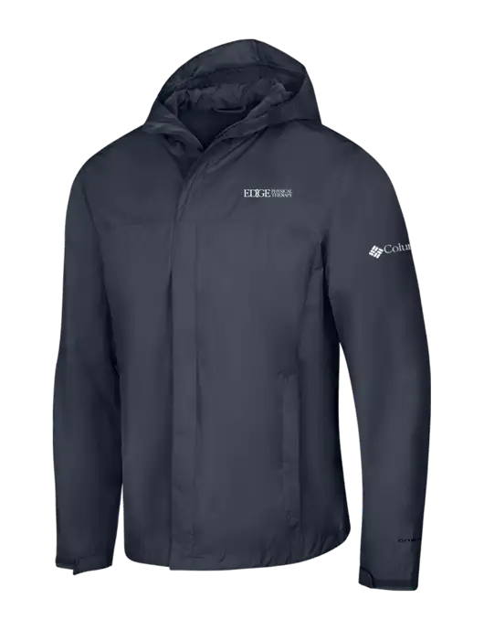 Columbia Navy Watertight II Jacket w/Edge Physical Therapy Logo