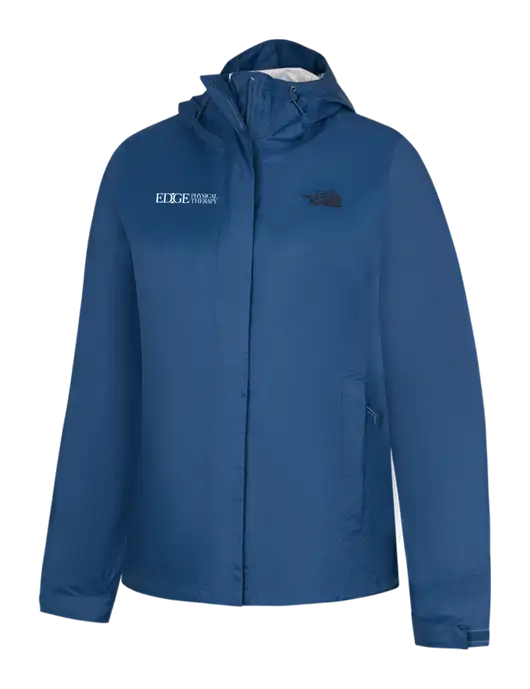 The North Face Womens Navy DryVent Rain Jacket w/Edge Physical Therapy Logo