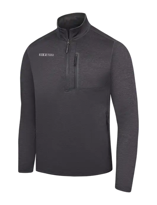 The North Face Dark Grey Heather Skyline 1/2-Zip Fleece w/Edge Physical Therapy Logo