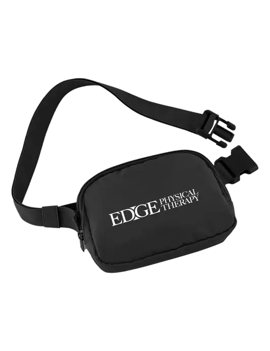 AeroLOFT Anywhere Black Belt Bag w/Edge Physical Therapy Logo