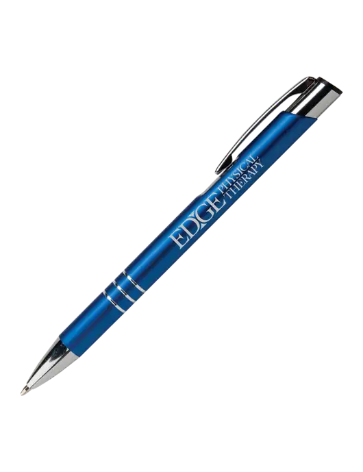 Laurent Blue Pen - Black Ink w/Edge Physical Therapy Logo