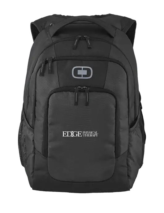 OGIO Diesel Grey Logan Laptop Backpack
 w/Edge Physical Therapy Logo