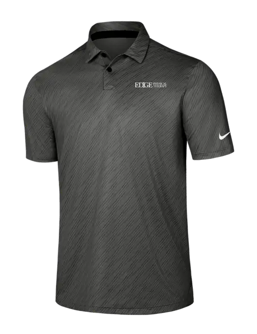 Nike Dark Grey Vapor Dash Polo w/Edge Physical Therapy Logo