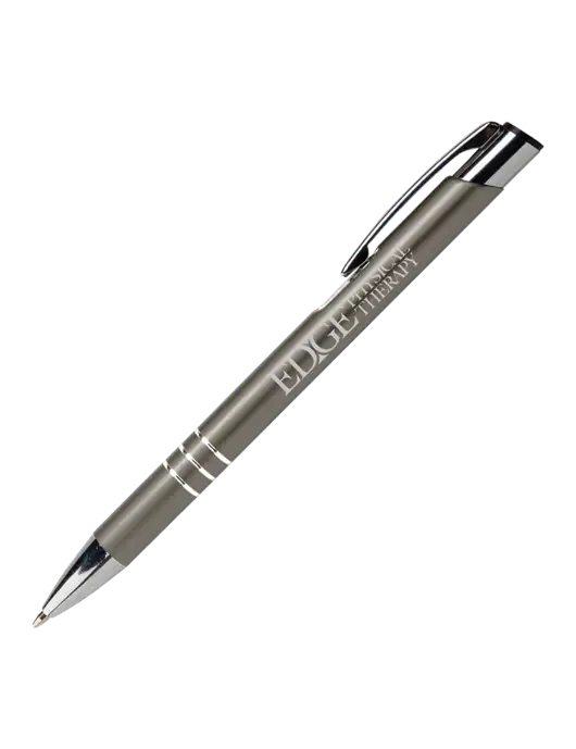 Laurent Gunmetal Pen - Black Ink w/Edge Physical Therapy Logo