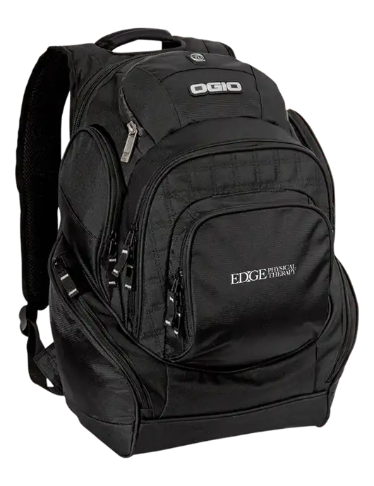 OGIO Black Mastermind Pack w/Edge Physical Therapy Logo