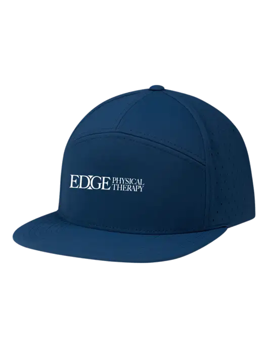 Richardson Light Navy Cannon Cap w/Edge Physical Therapy Logo